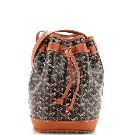 bucket goyard|petit flot bucket bag goyard.